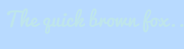 Image with Font Color BEE5EB and Background Color B8DAFF